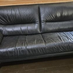 2 Black Couches 