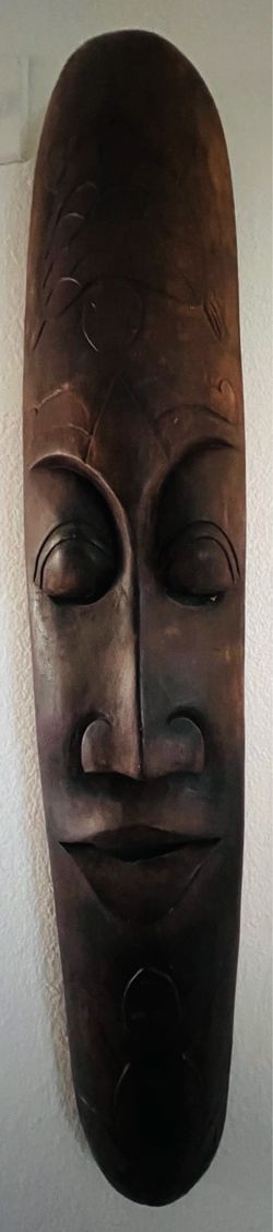 Hand-carved Balinese Mask