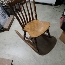 Rocking Chair, Jr. Size,Maple wood