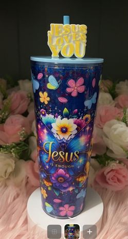 Snow globe tumbler