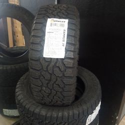 New Set Fo Tires 275 55 20 BARKLEY XT
