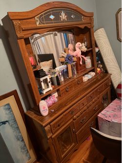 Big wood dresser