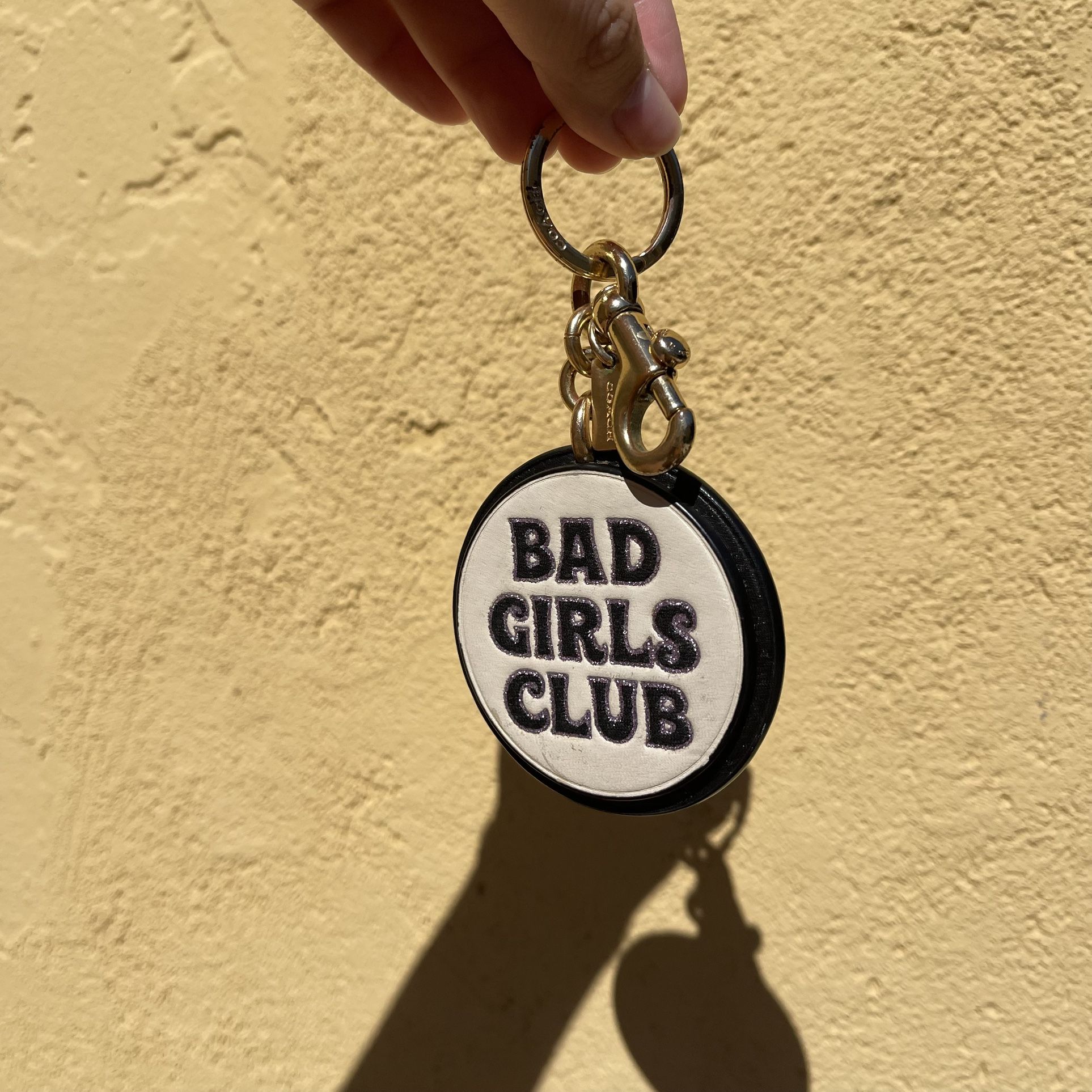 Bad Girls Club Coach Keychain