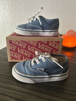 Vans size 4.0 in toddler