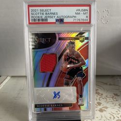2021 Select Rookie Of The Year Scottie Barns RPA /199