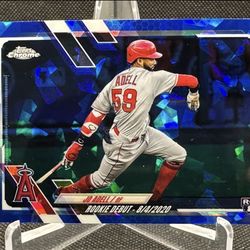 2021 Topps Sapphire Jo Adell Rookie Debut 🔵🔵🔵 Los Angeles Angels 