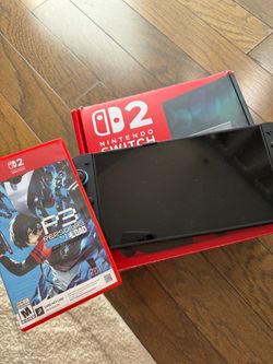 Switch 2 Console complete with Persona 3 Reload