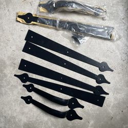 Clopay Garage Door Decorative Hardware, Faux Handles And Hinge Straps