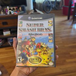 Super Smash Bros. Melee Gamecube Game/Disc