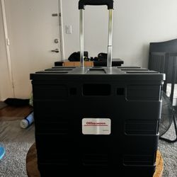 Office Depot Mobile Folding Cart 
