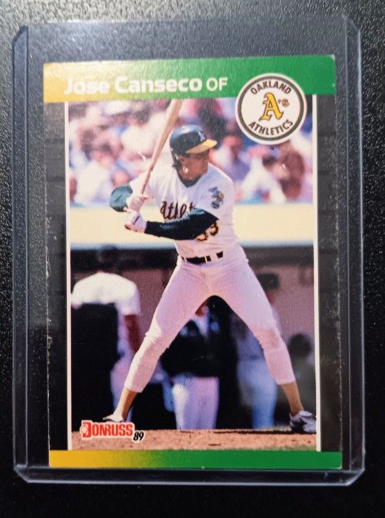 1989 Donruss Jose Canseco #91 Baseball Card