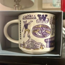 Limited Edition! - Starbucks University Of Washington Mug -NWT