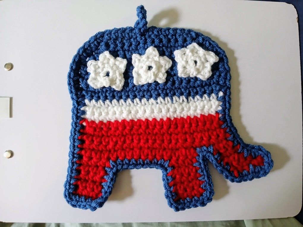 Patriotic Elephant & Donkey