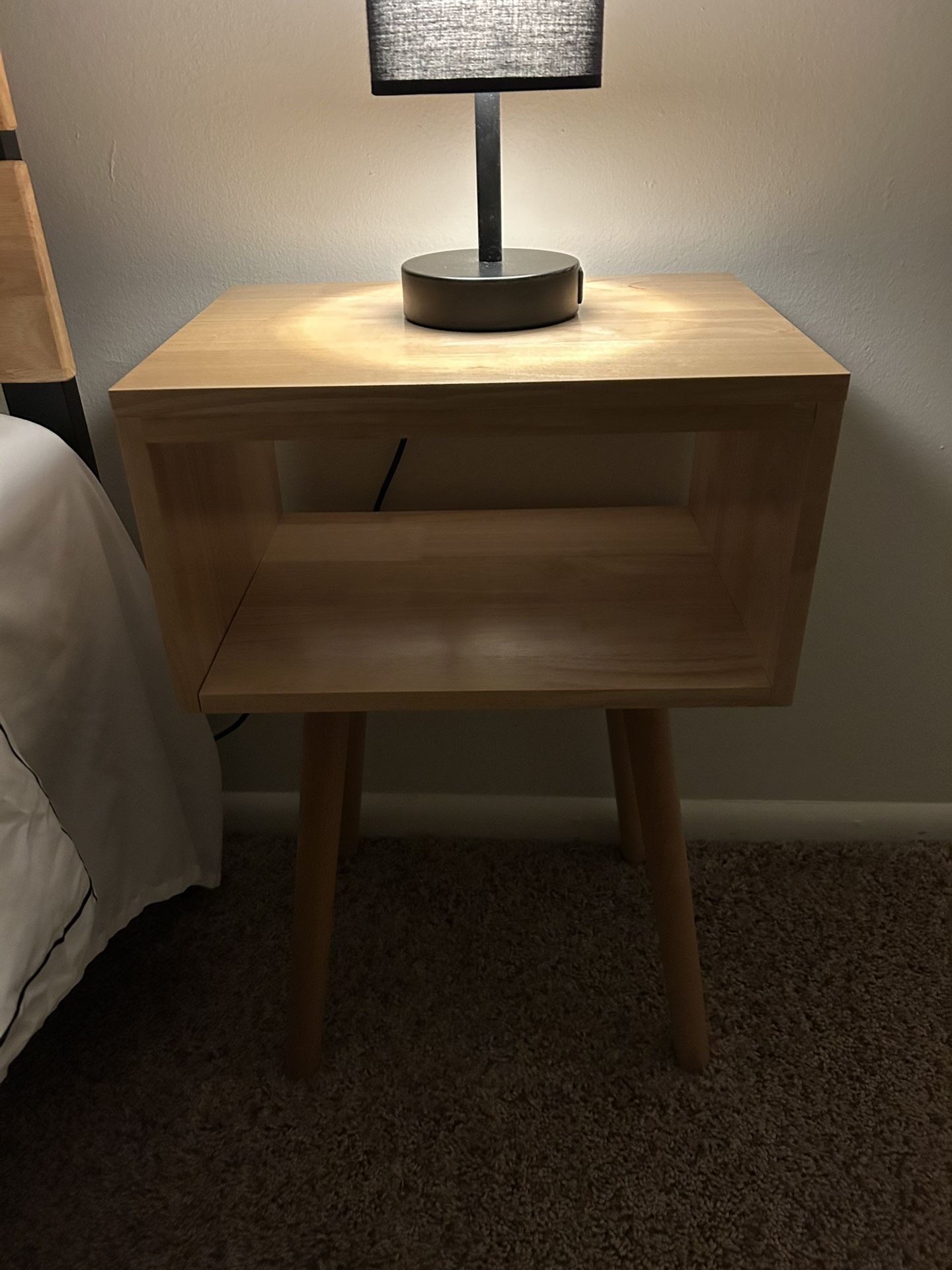 Mid Century Bedside Table