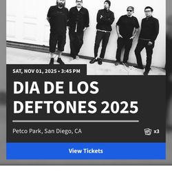 Dia De Los Deftones 2025 (1 Day Ticket)