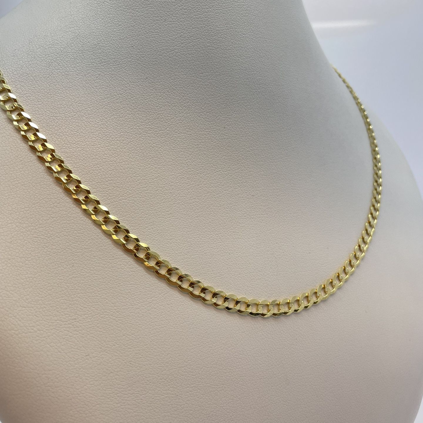 Curb Link Chain 10K Solid Gold New 