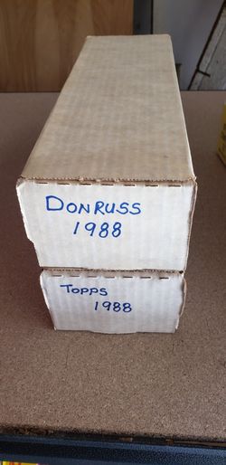 1988 Baseball Complete Sets - Topps And Donruss