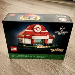 Lego Pokémon Venusaur Charizard Blastoise Set & Pokémon Center Plus Exclusive Gift
