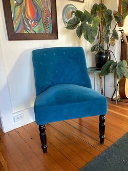 Teal Accent chair