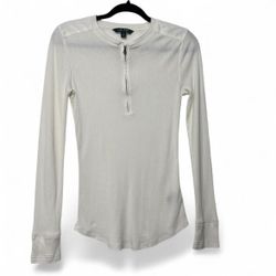 Women’s Henley Zip Up Top