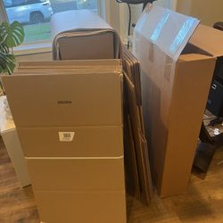 Boxes/Tape/Packing Paper - Unused