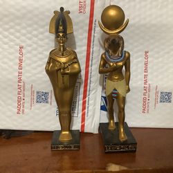 2 Veronese Egyptian Statues 