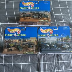 New Hot Wheels Micro 3 Sets