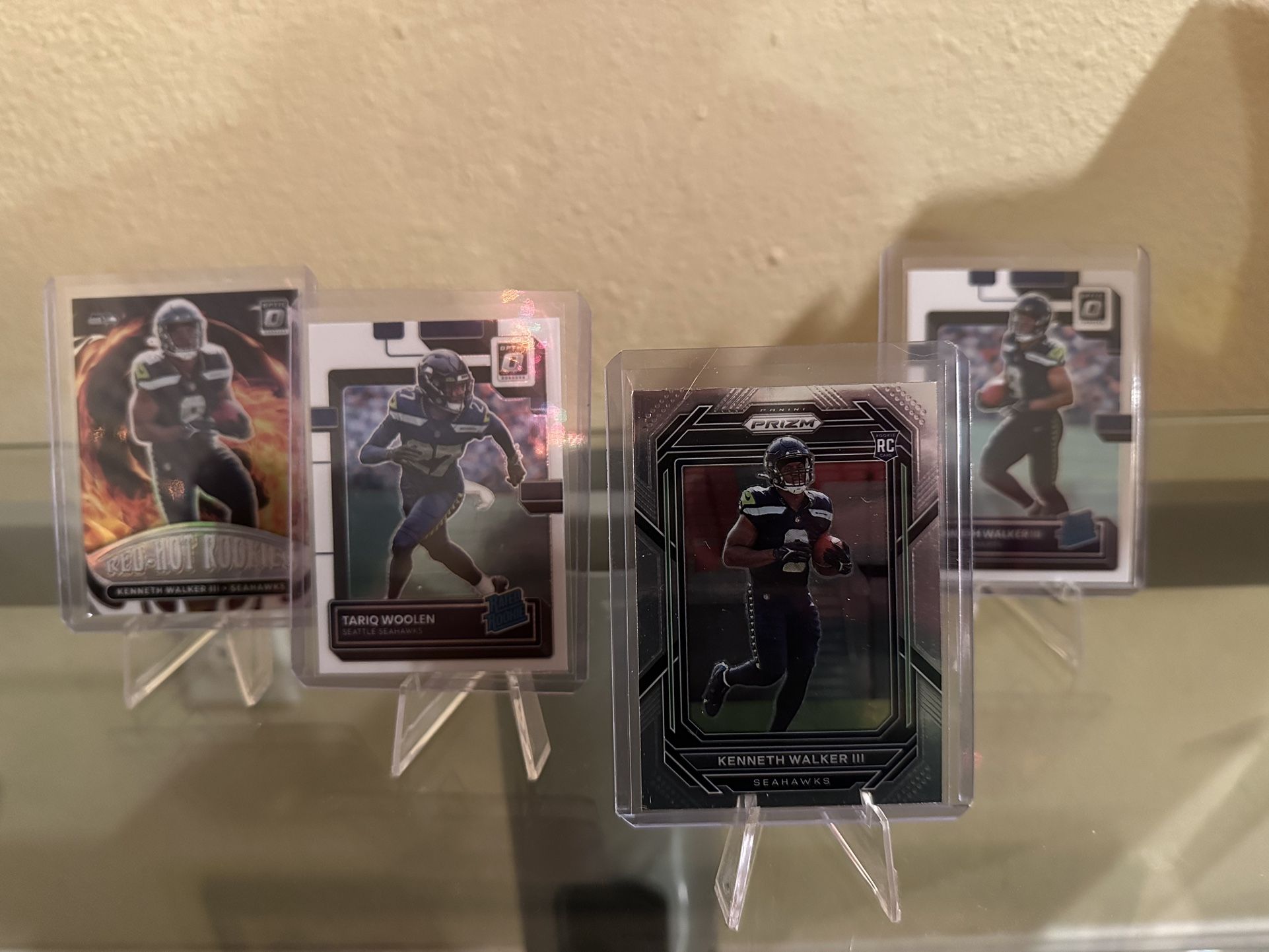 NFL seattle Seahawks Rookie Cards Kenneth Walker And Tariq Woolen