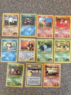 Vintage 1st edition Pokemon lot mint condition