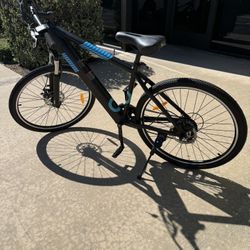 Electric Bike for Adults,36V Built-in Invisible Removable Battery,350W Brushless Motor(Peak 450W) Electric Mountain Bike,26" Tires&Front Fork Suspensi