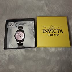 Invicta Women’s Watch – Pink Dial – Brand New in Box – Gift Ready