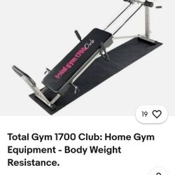 Total Gym 1700 Club