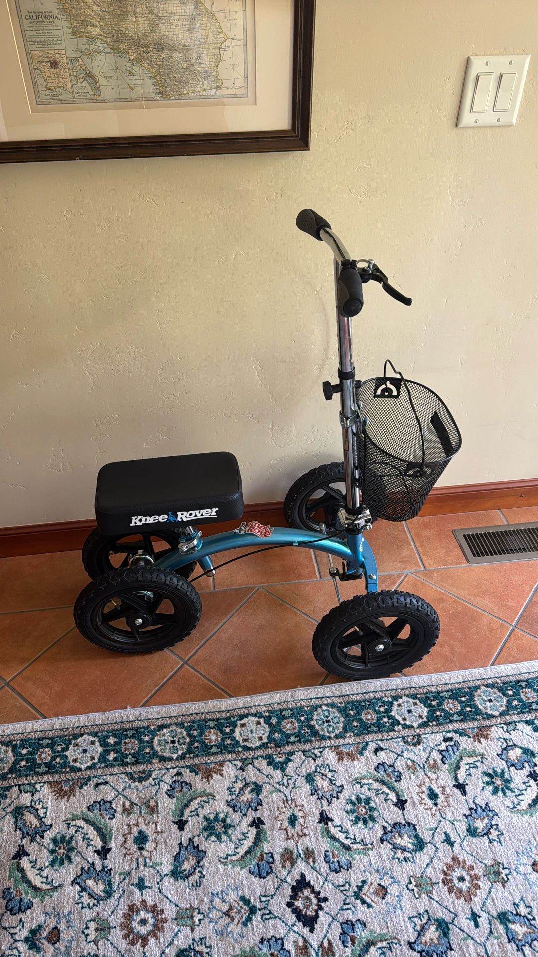 Knee scooter - Off-road knee rover Brand with Basket