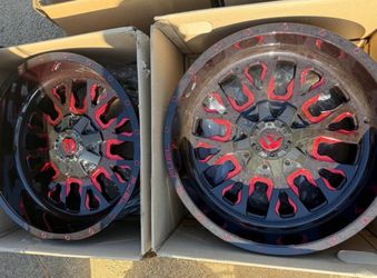 2 Fuel wheels 20 inch
