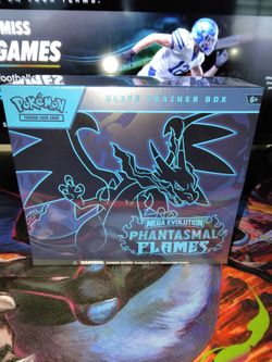 Pokémon TCG Mega Evolution Phantasmal Flames Elite Trainer Box