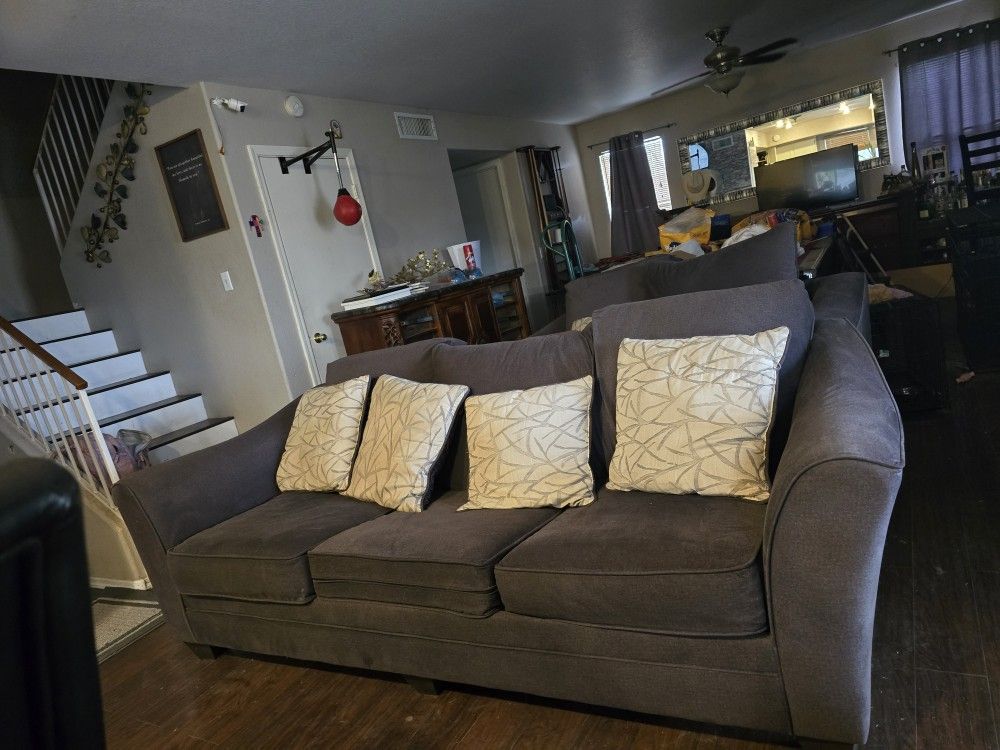 Gray Sofa Bed Great Condition