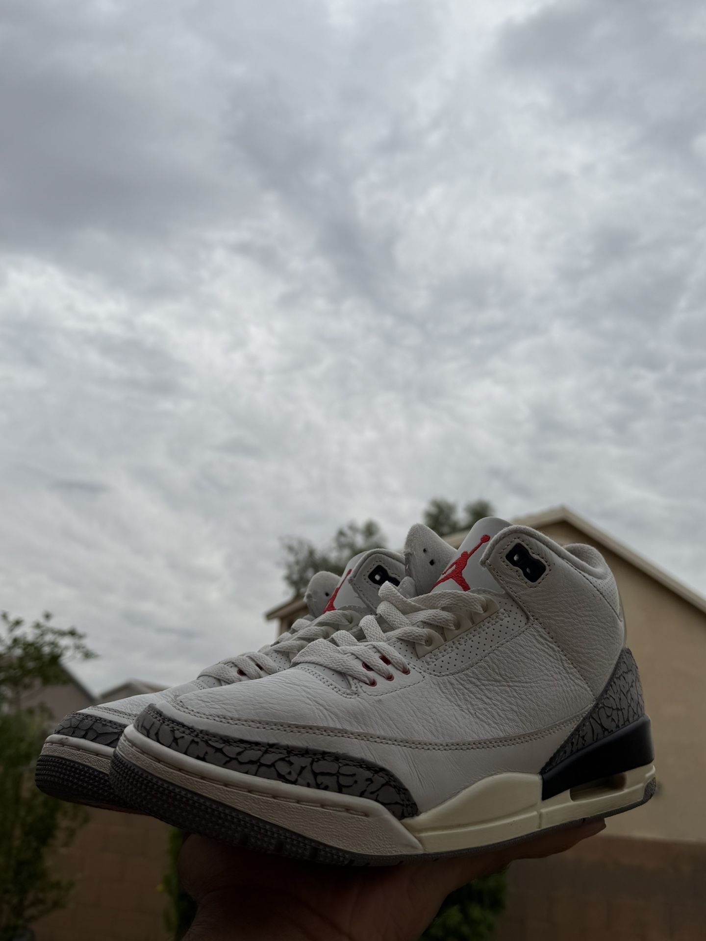 Jordan Retro 3 White Cement