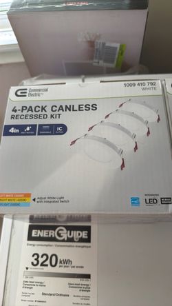 Recessed kit 4 pack 4 inch
