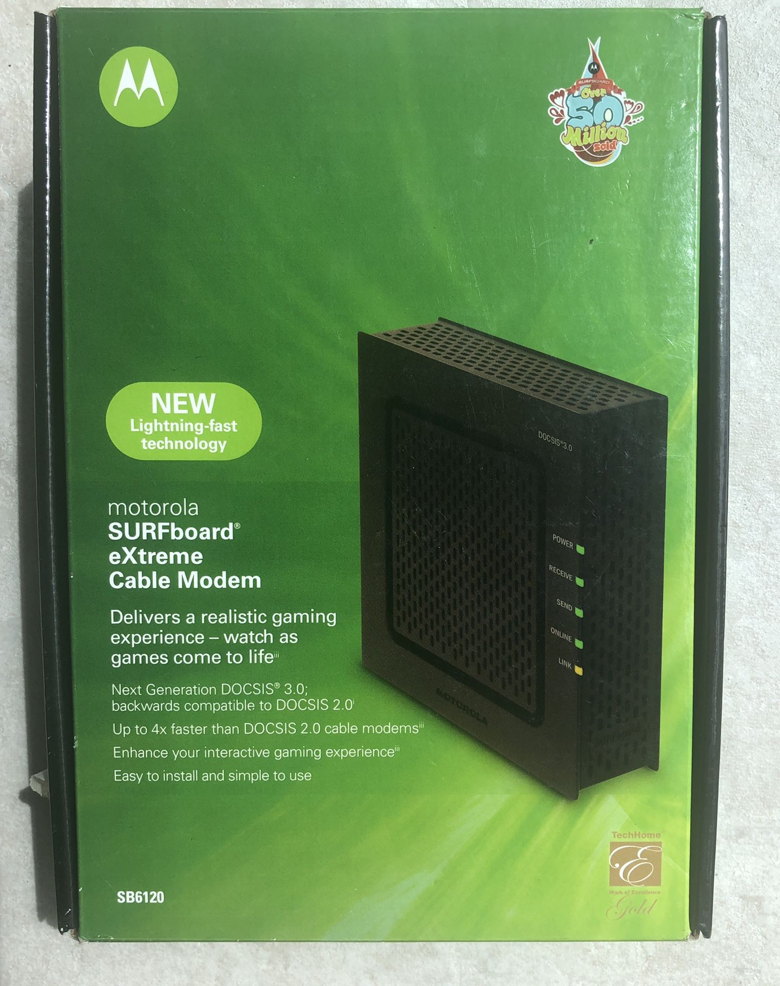 Motorola SB6120 SURFboard eXtreme Cable Modem Xfinity Comcast