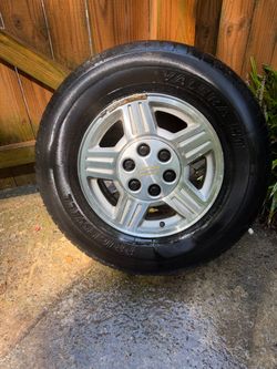 Set of 4 - Chevy OEM Alloy Wheel with Tire