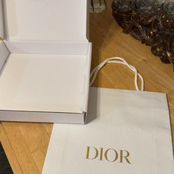 DIOR Gift Box and Bag