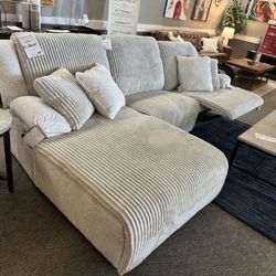 Top Tier Reclining 3 Piece Sectional Sofa with Chaise /P