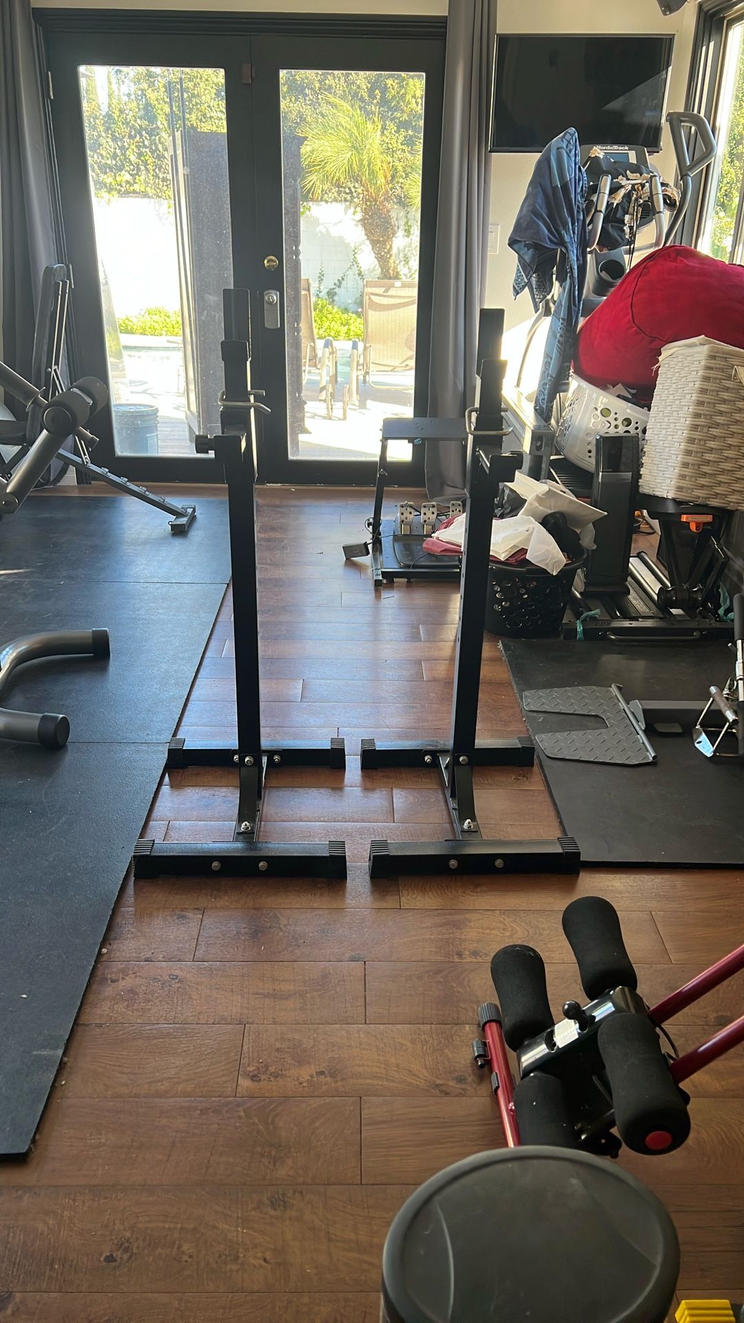 Adjustable Bench / Squat Rack Stand