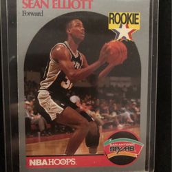 1990 NBA Hoops Sean Elliott Rookie #267