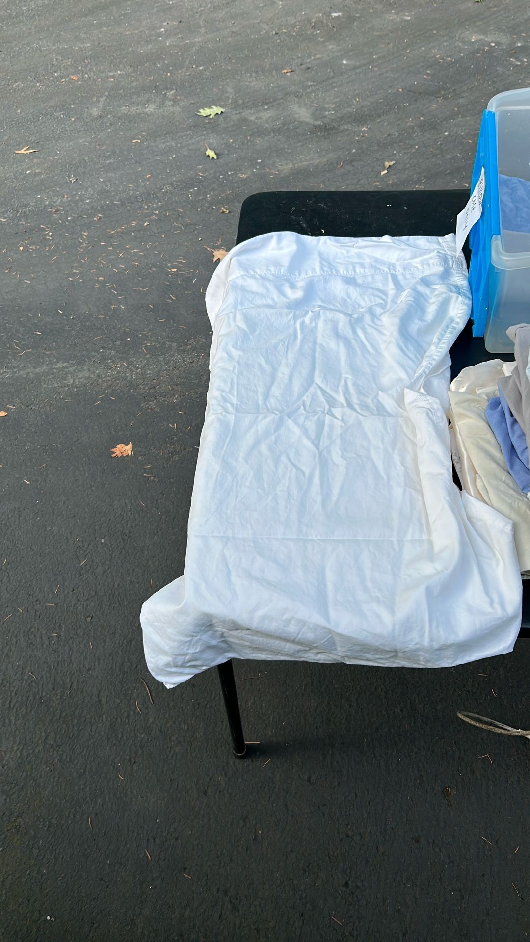 White Pillowcase. Option 2.
