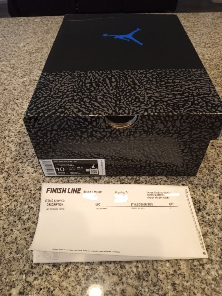 DS Nike Air Jordan III Racer Blue 10