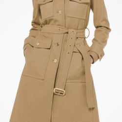 Michael Kors Trench Wool Coat