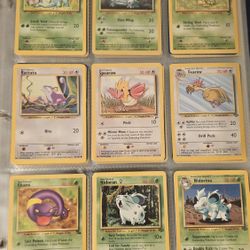 Pokemon Card Binder - Base, Jungle, Fossil, Trainers, And Non-Base Holos
