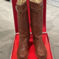 Coach Whitley Boots Size 8 Width M