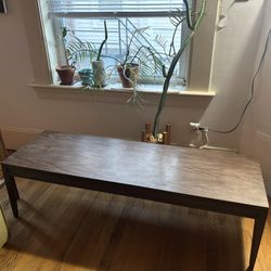 Vintage Mersman Solid Wood Coffee Table – Mid-Century Style
